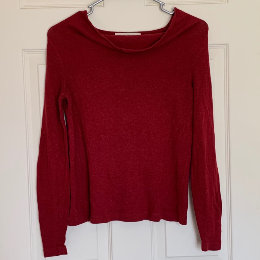 Ann Taylor Loft petite long sleeve blouse